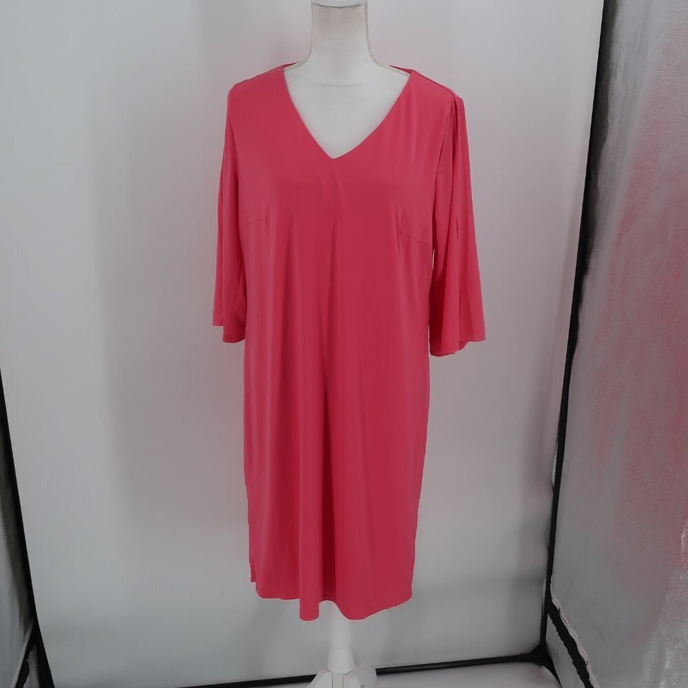 Kelly by Clinton Kelly Pink Shift Dress Size Large